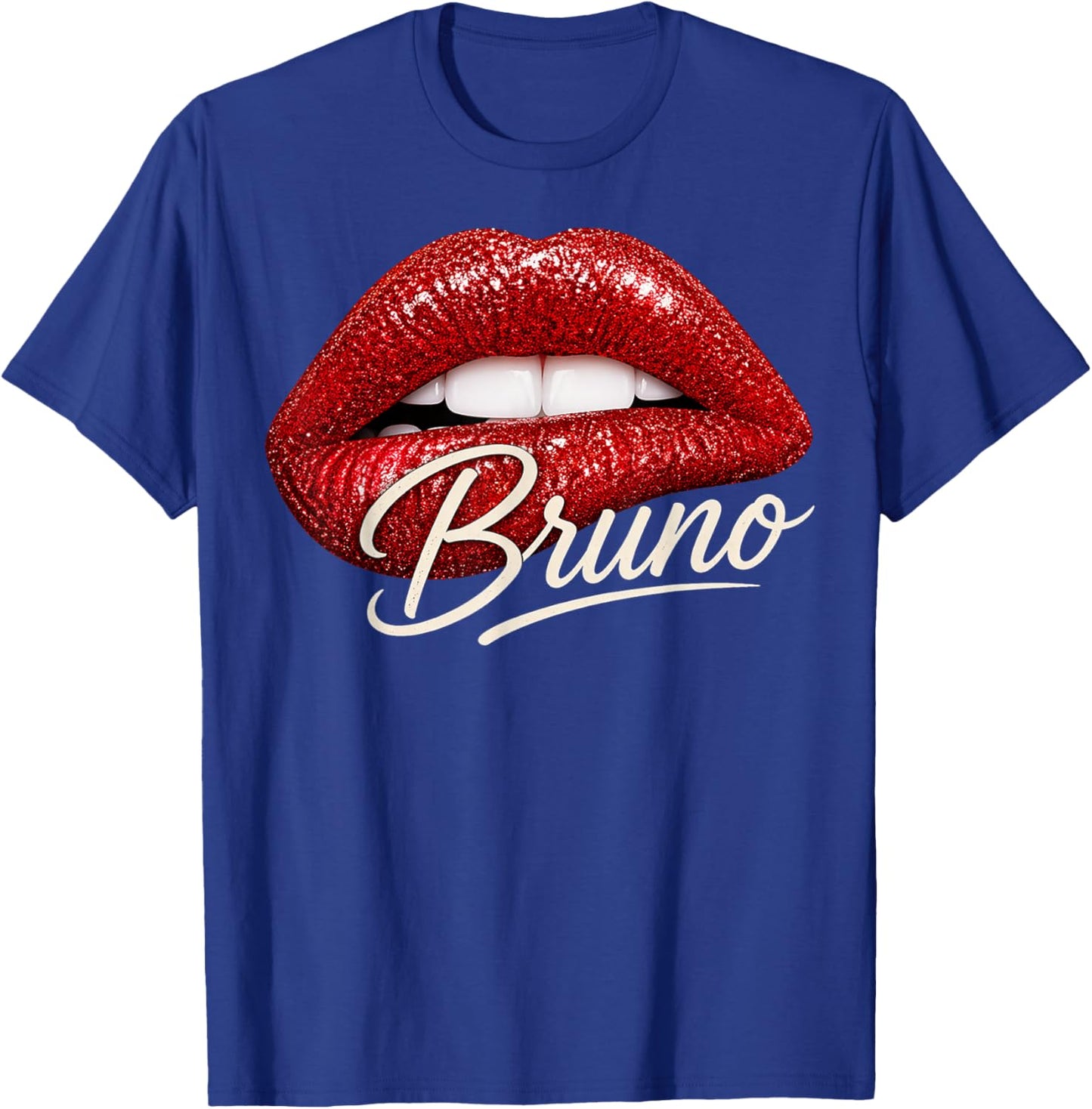 Bruno Name Retro Vintage Gift Women Boy Girl T-Shirt - T-Shirt | Royal