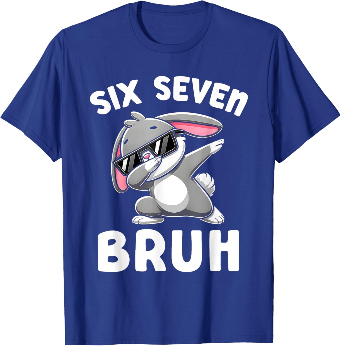 Face with Sunglasses Easter Day T-Shirt - T-Shirt | Royal