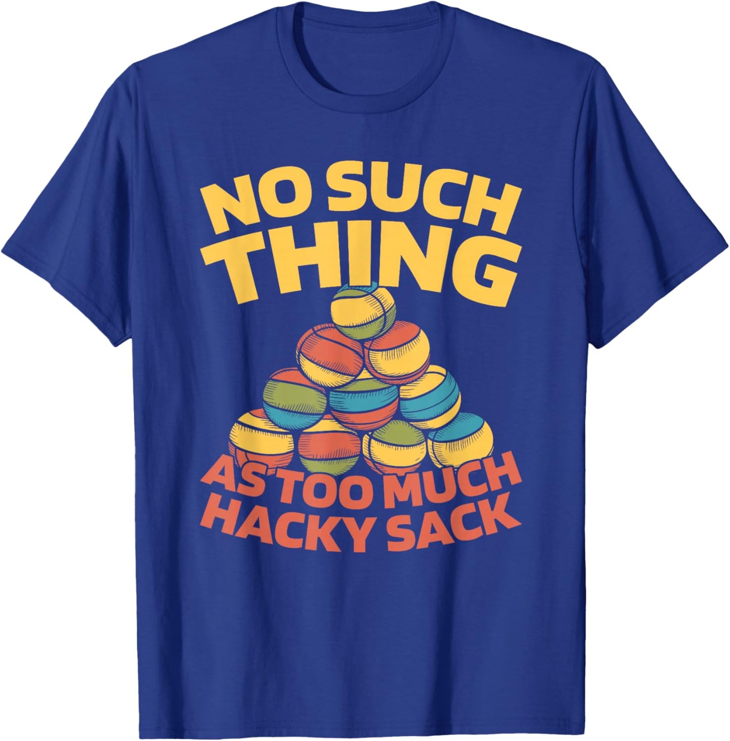 Footbag Coordination - Recreation Hacky Sack T-Shirt - T-Shirt | Royal