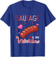 Sausage is My Valentine Fast Food Lover Costume Women Girls T-Shirt - T-Shirt | Royal