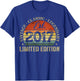 Vintage Classic Legendary Est. 2017 Limited Edition T-Shirt - T-Shirt | Royal