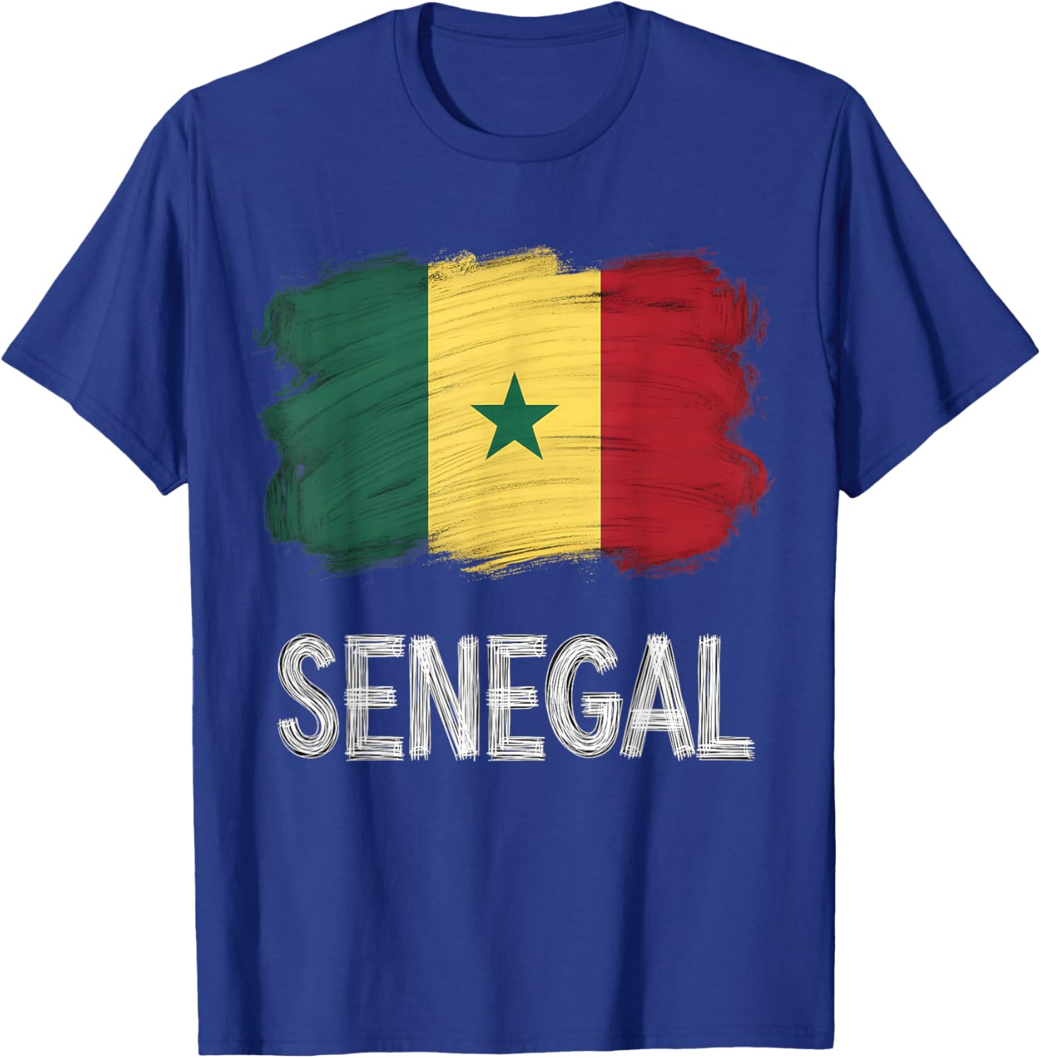 Senegal Flag Senegalese Pride T-Shirt - T-Shirt | Royal