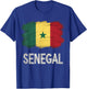 Senegal Flag Senegalese Pride T-Shirt - T-Shirt | Royal
