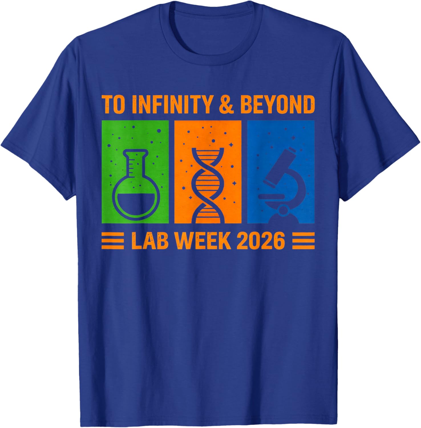 Medical Laboratory Scientist MLS MLT Lab Week 2026 T-Shirt - T-Shirt | Royal