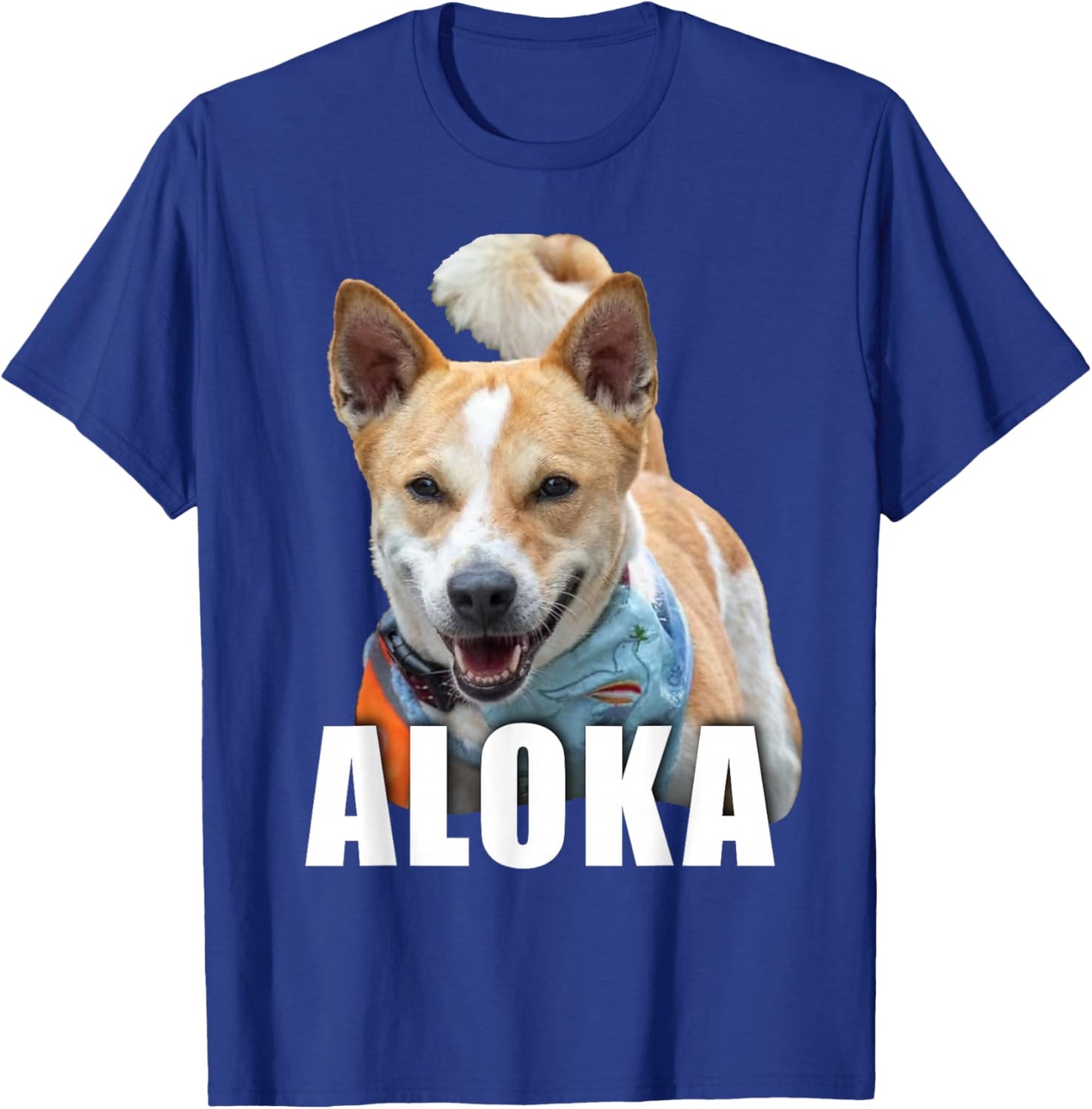 Aloka – The Walk for Peace Monk Dog Spreading Hope T-Shirt - T-Shirt | Royal