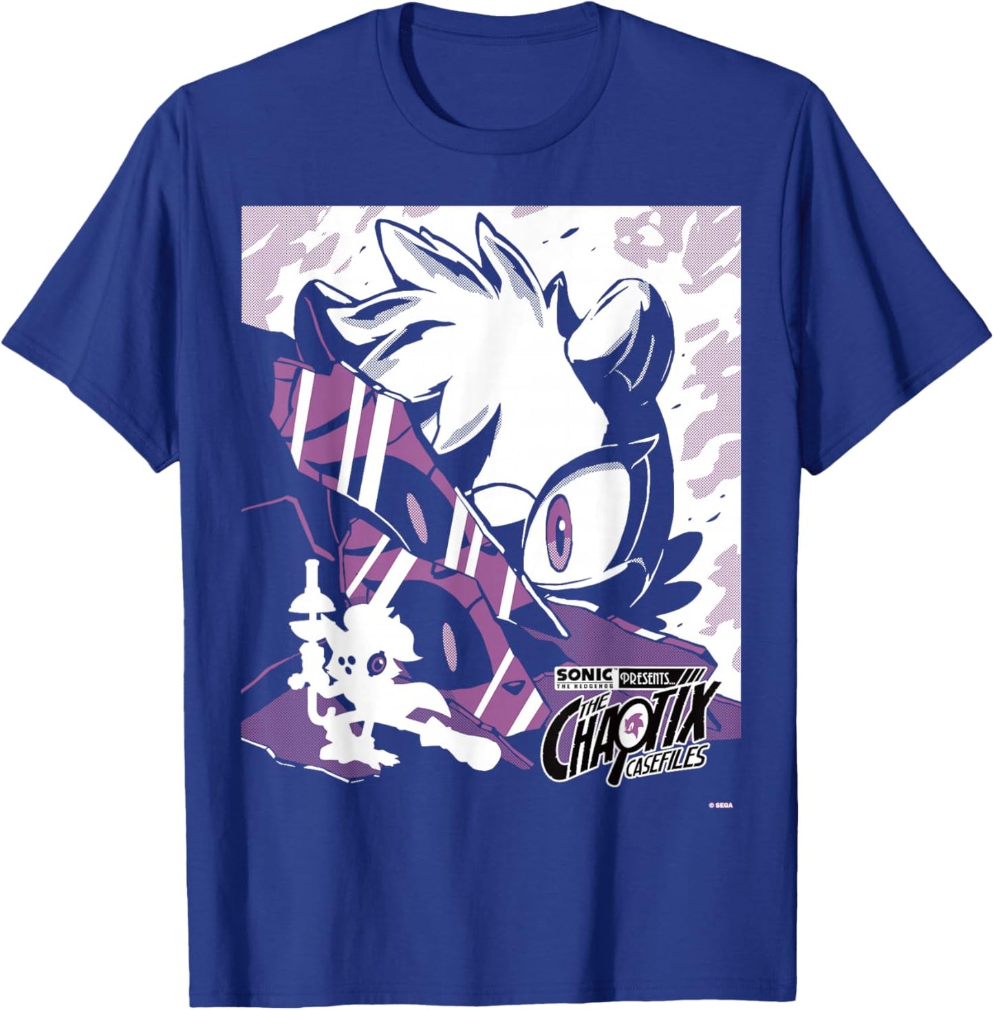 Sonic The Hedgehog Chaotix Casefiles Episode 3 T-Shirt - T-Shirt | Royal