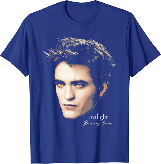 Twilight Edward Oversized Portrait Vampire Movie T-Shirt - T-Shirt | Royal