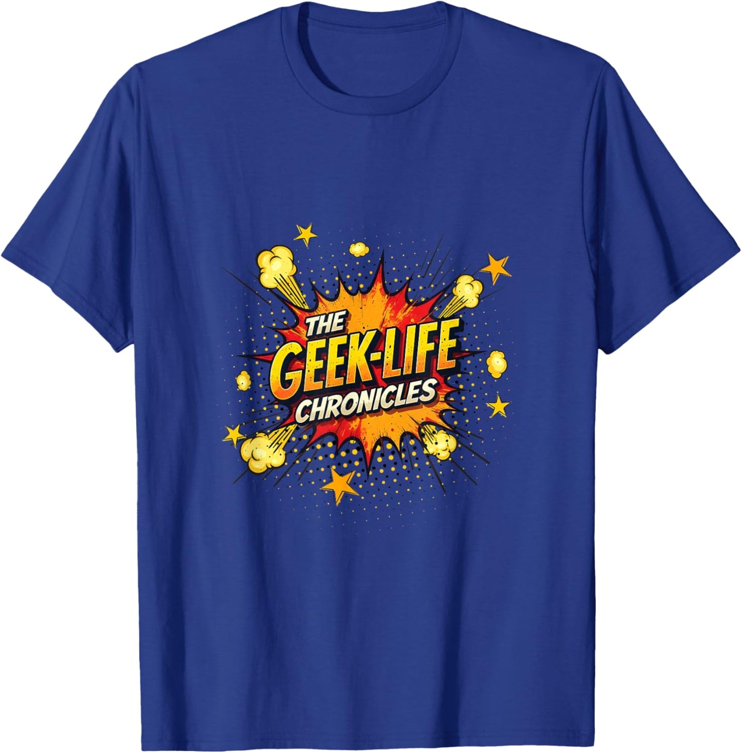 The Geek Life Chronicles T-Shirt - T-Shirt | Royal