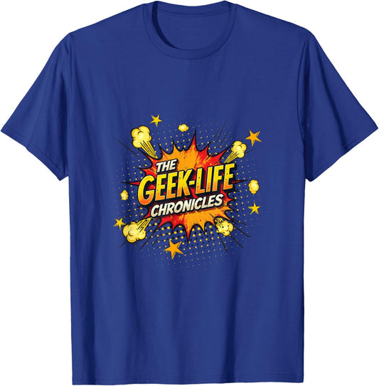 The Geek Life Chronicles T-Shirt - T-Shirt | Royal