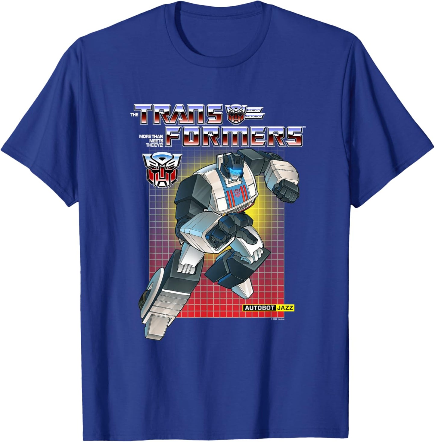Transformers Jazz T-Shirt - T-Shirt | Royal