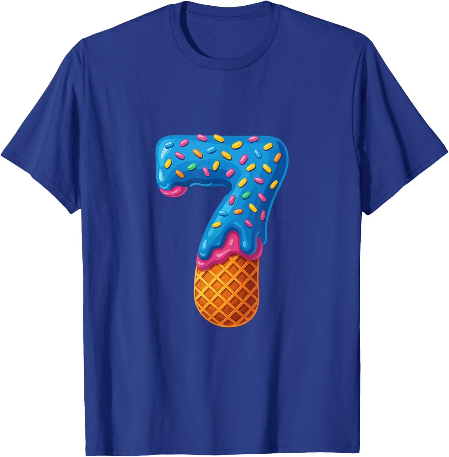 67 Ice Cream Drip Meme Funny Six Seven Gen-Alpha Couple T-Shirt - T-Shirt | Royal