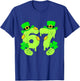 Six Seven 6 7 St Patricks Day 67 Paddys Meme Boys Kids Youth T-Shirt - T-Shirt | Royal