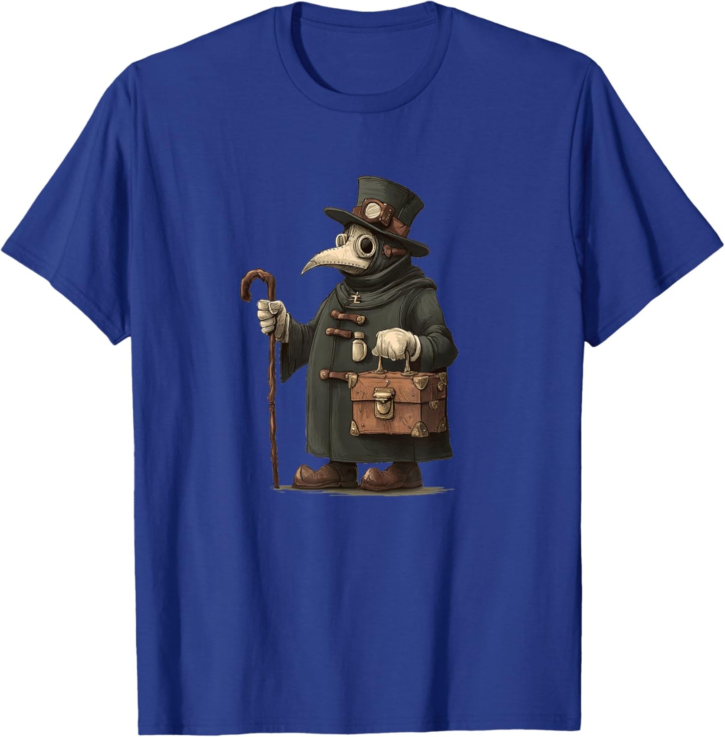 Medieval Plague Doctor Costume for Adults and Kids T-Shirt - T-Shirt | Royal