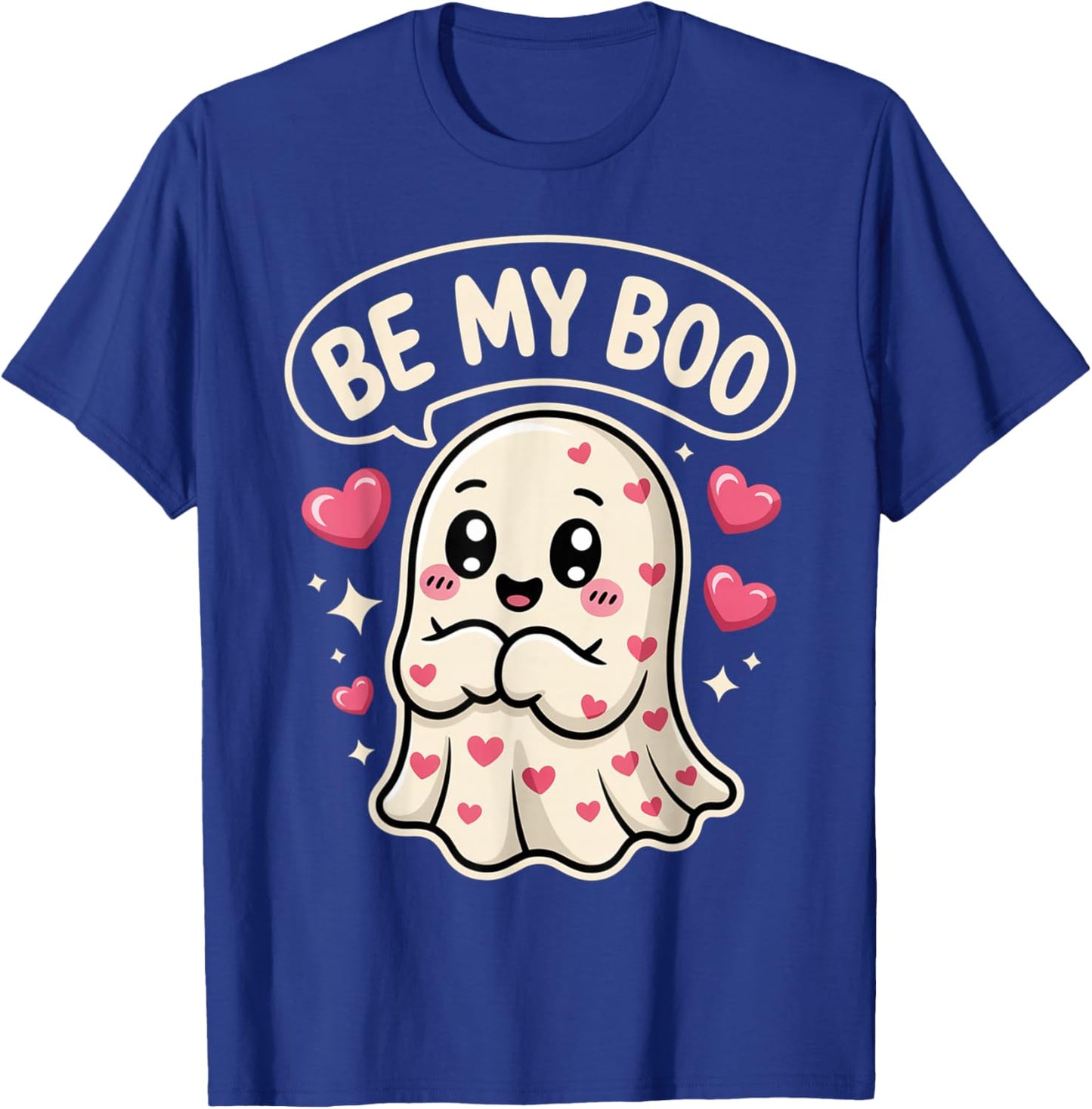 Valentine´s Day Be My Boo Cute Ghost Love T-Shirt - T-Shirt | Royal