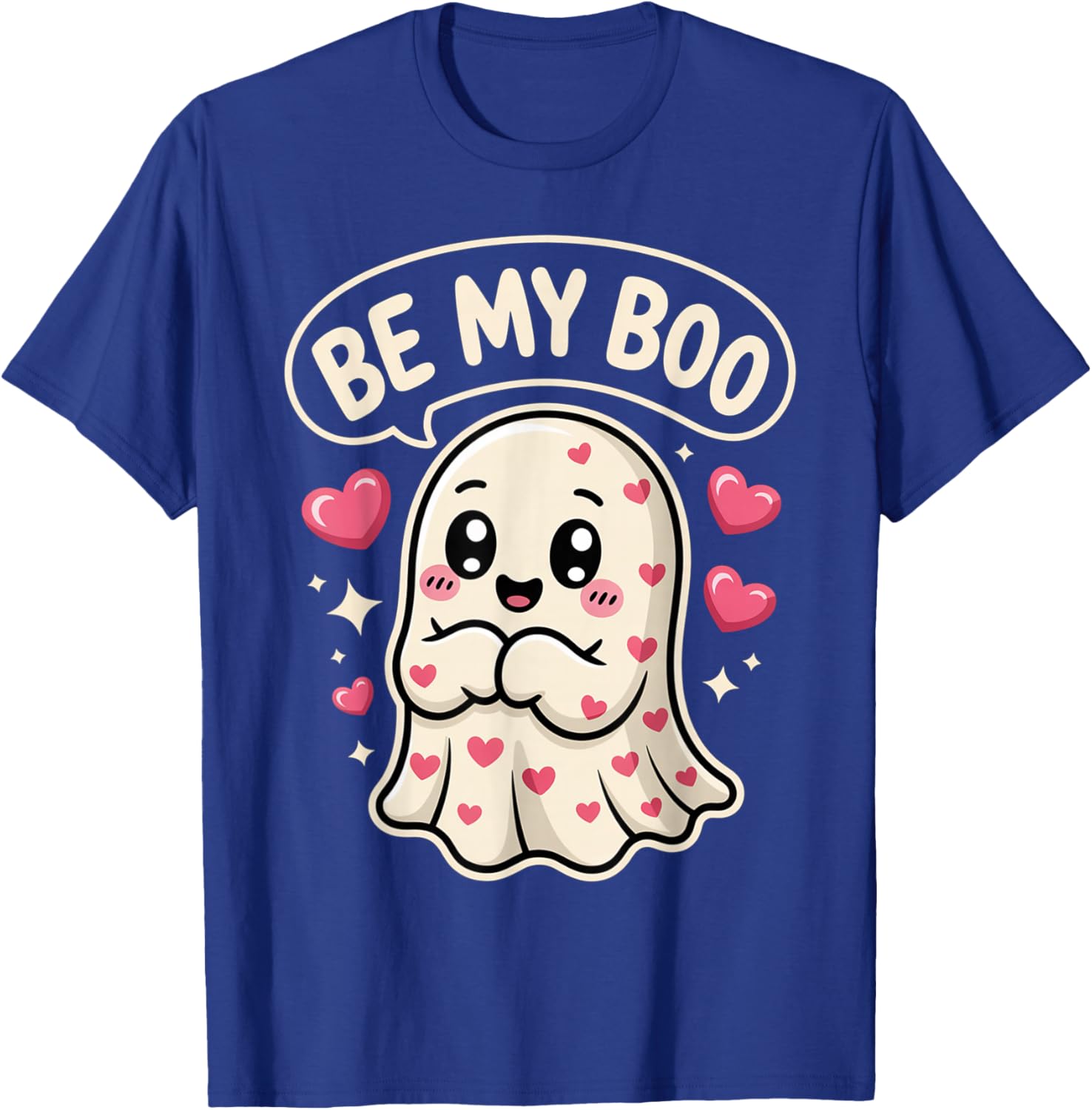 Valentine´s Day Be My Boo Cute Ghost Love T-Shirt - T-Shirt | Royal