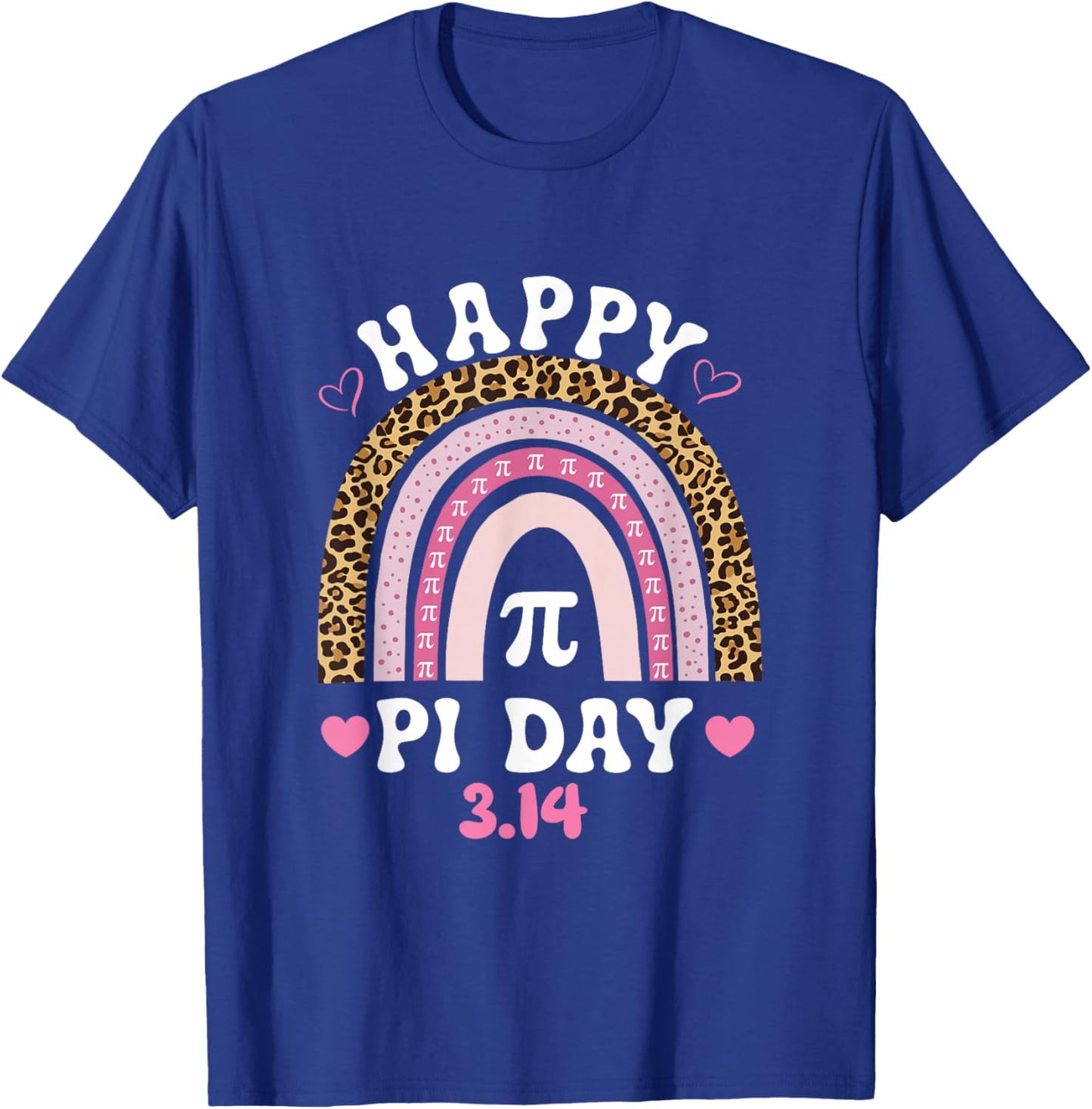 Happy Pi Day 3.14 - Pi Day Math Lover Science Teacher T-Shirt - T-Shirt | Royal
