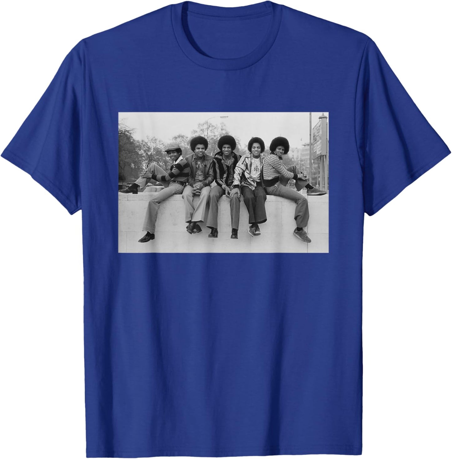 Michael Jackson The Jackson 5 Pop Group in London T-Shirt - T-Shirt | Royal