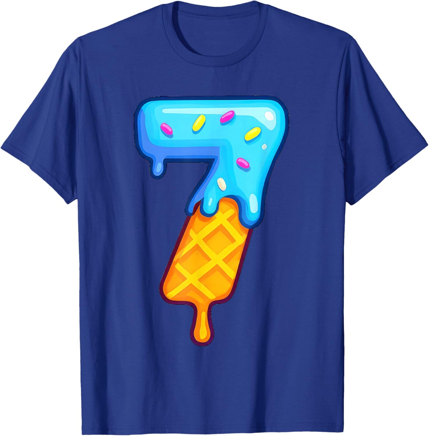67 Meme Matching Couple Halloween Costume Ice Cream 7 Seven T-Shirt - T-Shirt | Royal