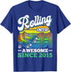 Rolling Into 11 Roller Skating Birthday Party 11th Birthday T-Shirt - T-Shirt | Royal