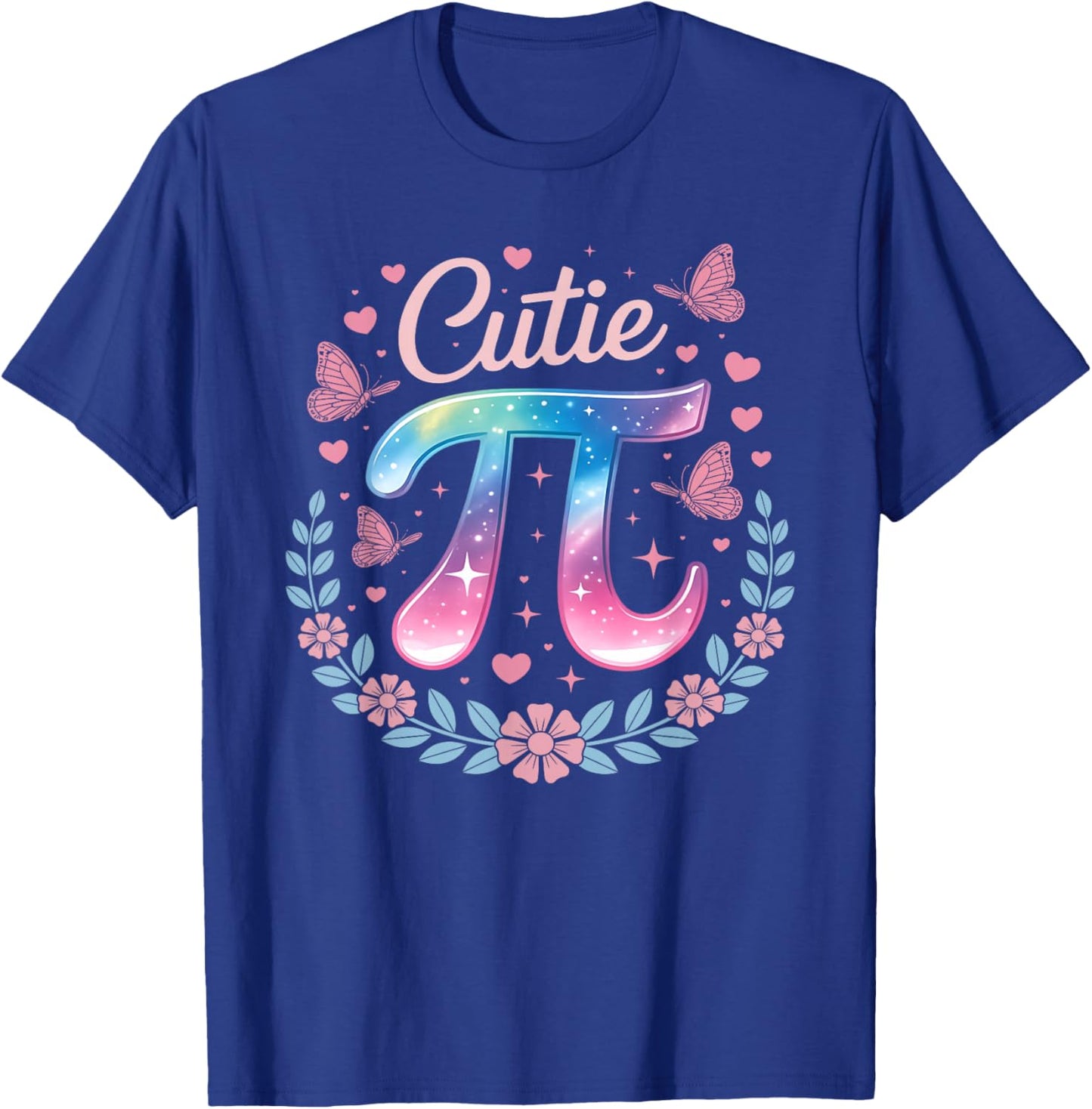 Cutie Pi Day Women Kids Men Toddler Math Teacher Student Kid T-Shirt - T-Shirt | Royal