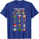 12 Days of Teaching Special Education SPED Teacher Christmas T-Shirt - T-Shirt | Royal