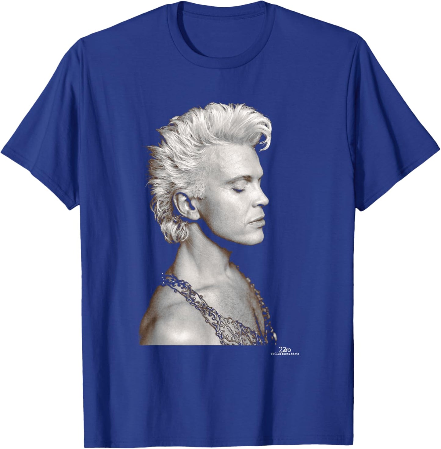Billy Idol Cradle of Love Era by Phil Nicholls T-Shirt - T-Shirt | Royal