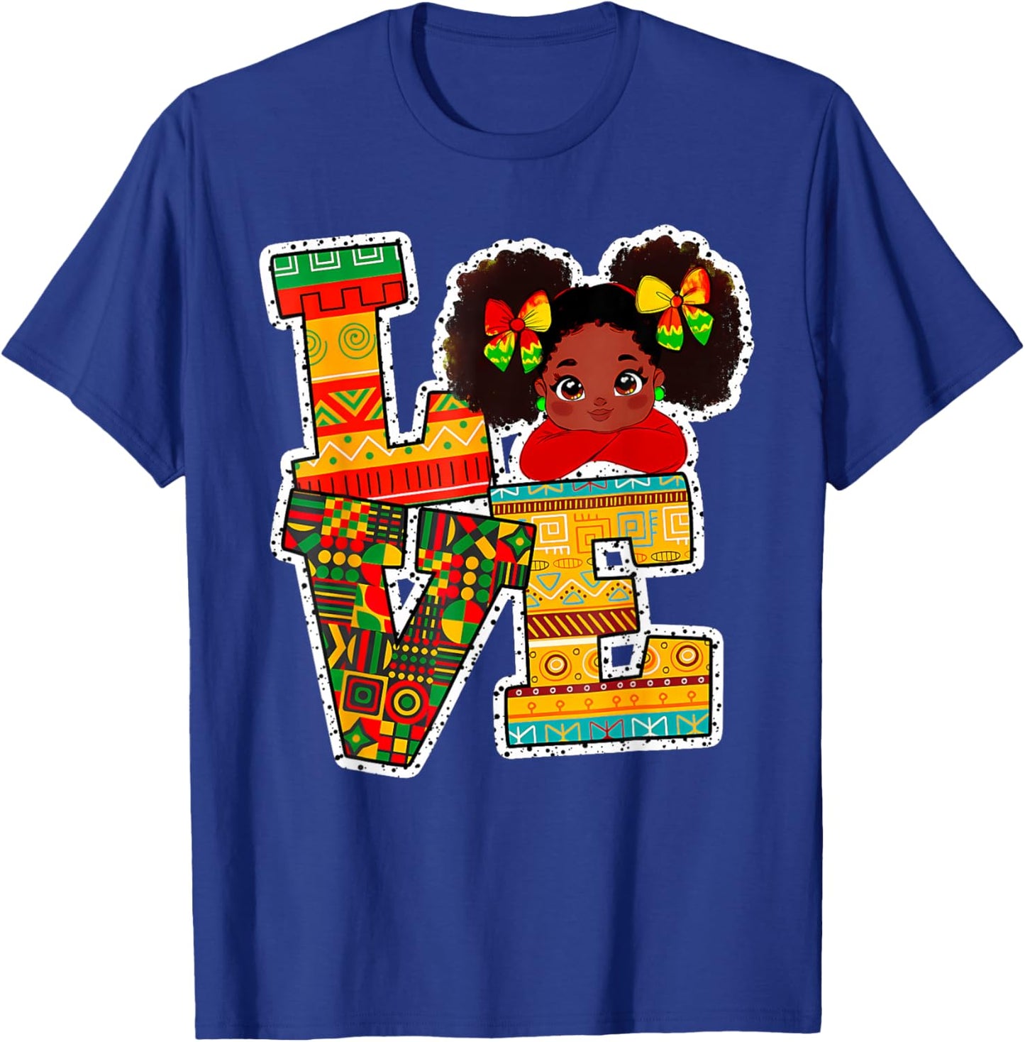American African T-Shirt - T-Shirt | Royal