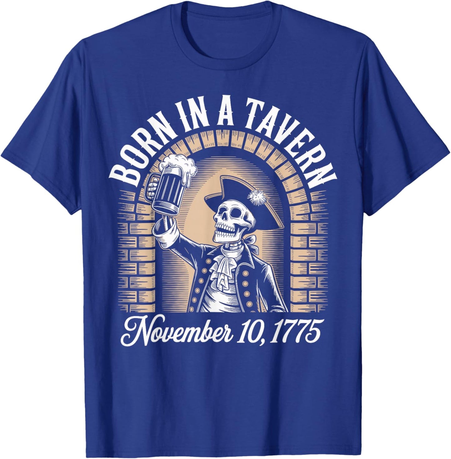Born Tavern 1775 T-Shirt - T-Shirt | Royal