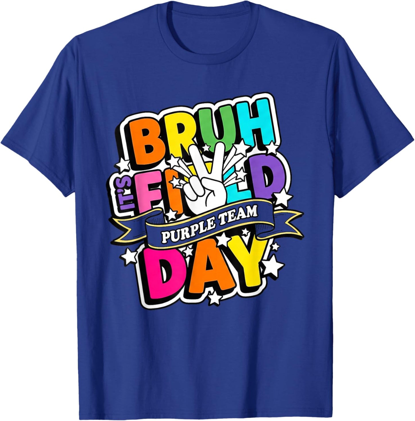 Purple Team Field Day T-Shirt - T-Shirt | Royal