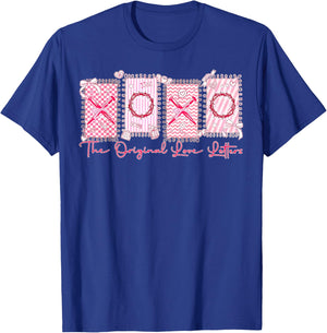 XOXO The Original Love Letters Christian Valentine Men Women T-Shirt - T-Shirt | Royal