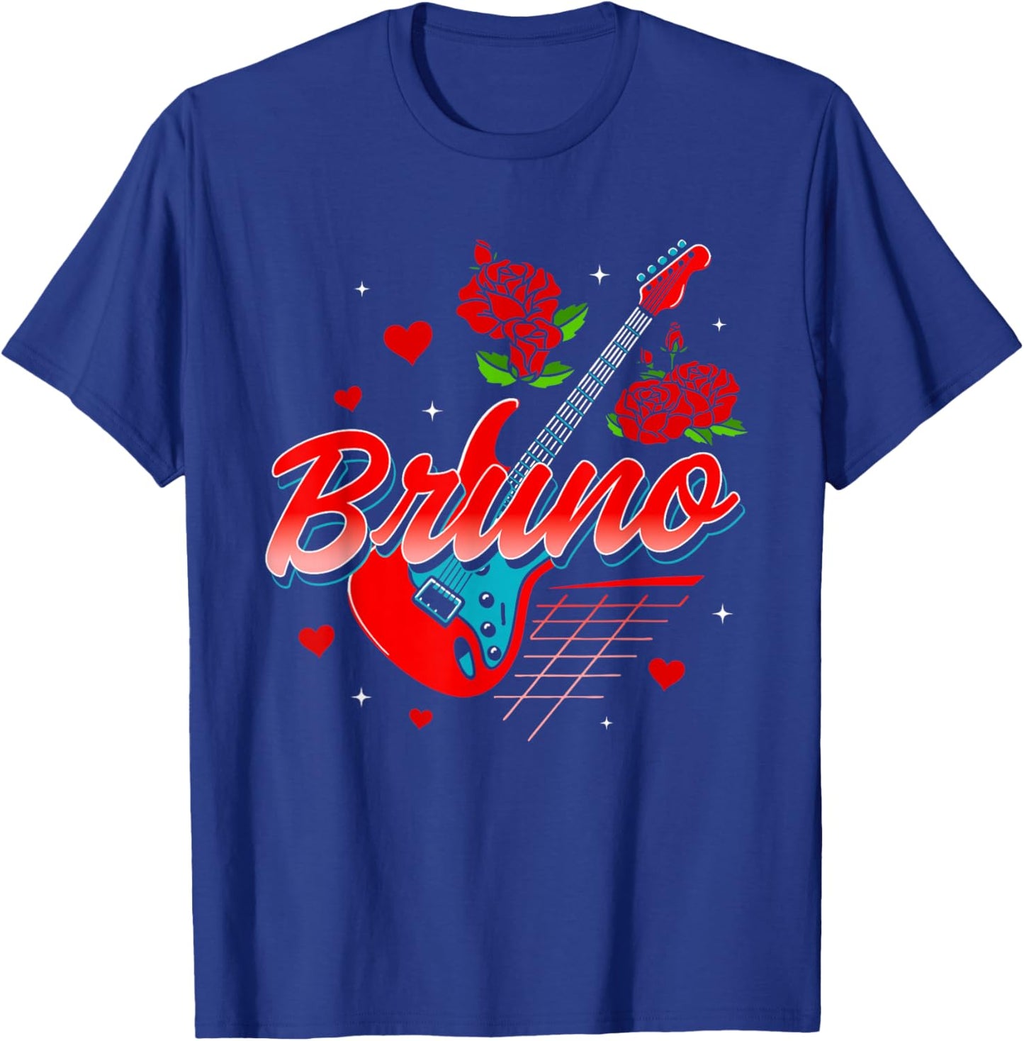 Vintage Bruno Retro Classic Gifts Women Kids T-Shirt - T-Shirt | Royal
