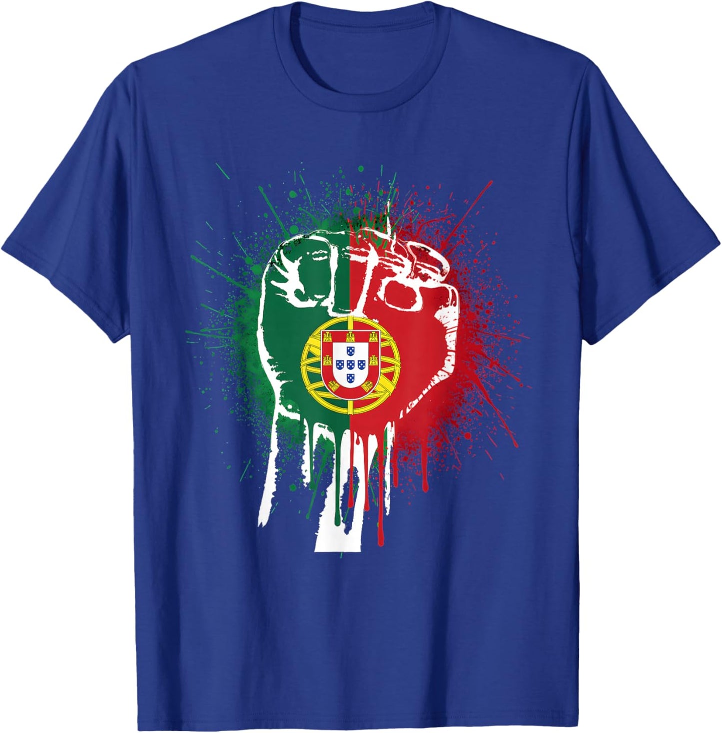 Portugal Flag Portuguese Pride Portuguese Roots Portugal T-Shirt - T-Shirt | Royal