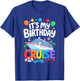 It's My Birthday Cruise Funny Sea Trip Men Women Boys Kids T-Shirt - T-Shirt | Royal