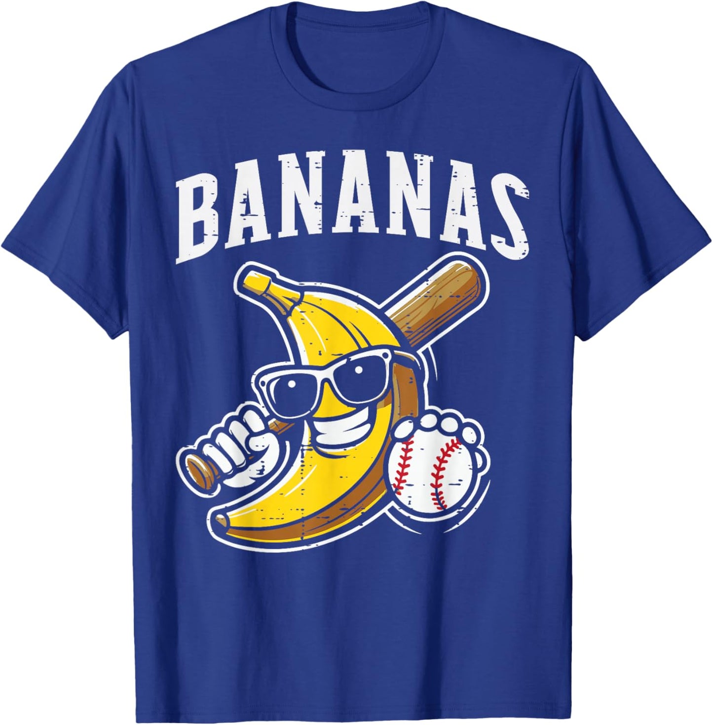 Banana Funny Men Women Kids Youth Boys Women Teen T-Shirt - T-Shirt | Royal