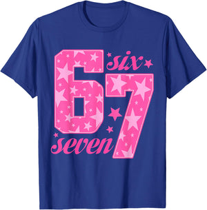 67 Funny Meme Pink Girl T-Shirt - T-Shirt | Royal