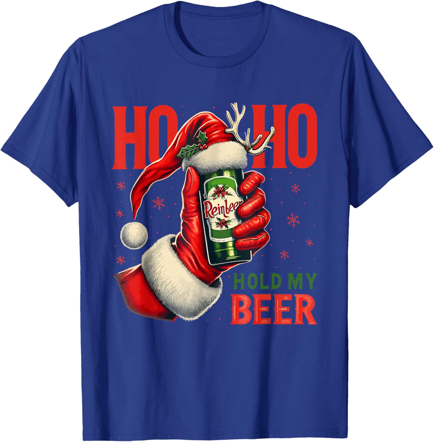Christmas Beer T-Shirt - T-Shirt | Royal