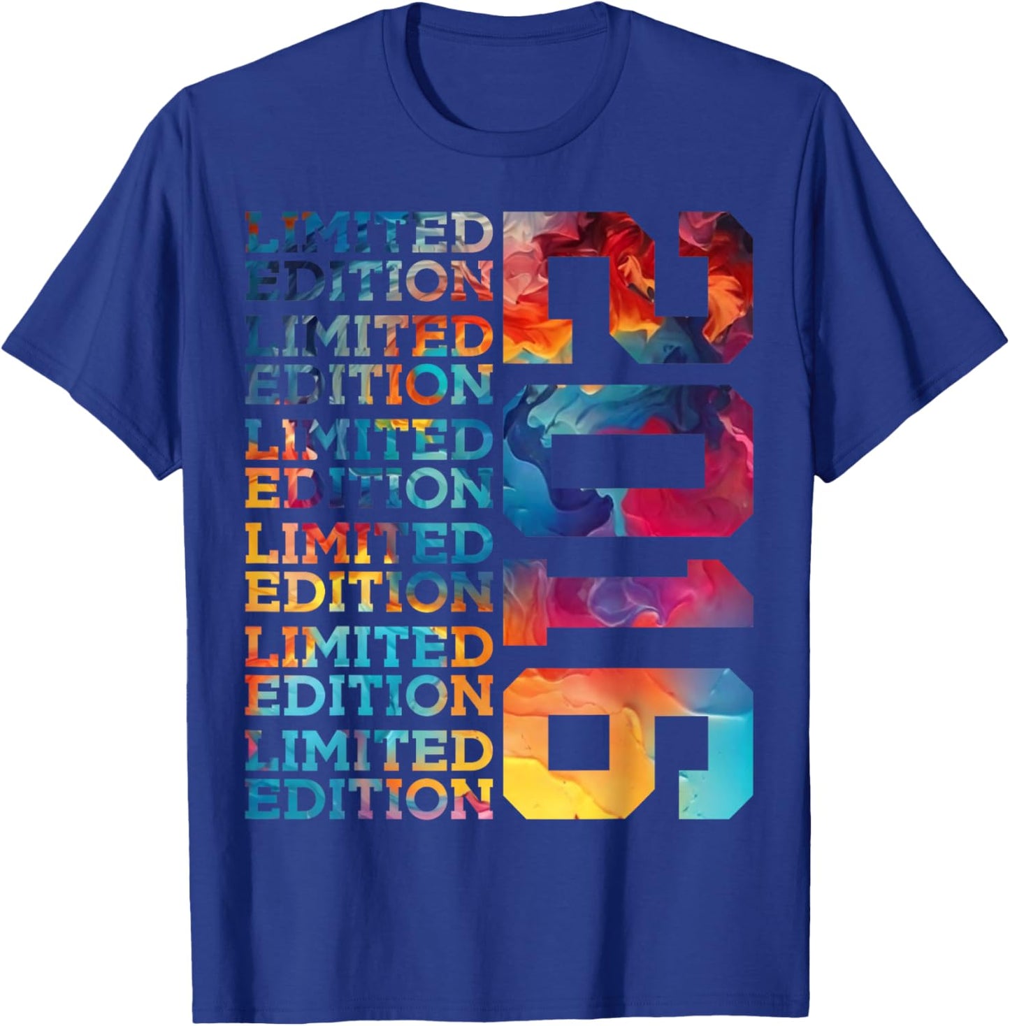 10 Years Limited Edition 2016 10TH Birthday T-Shirt - T-Shirt | Royal