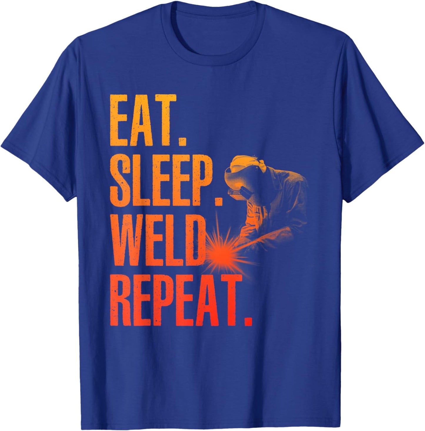 Best Welding Art Women MIG/TIG Welding Metal Welder T-Shirt - T-Shirt | Royal
