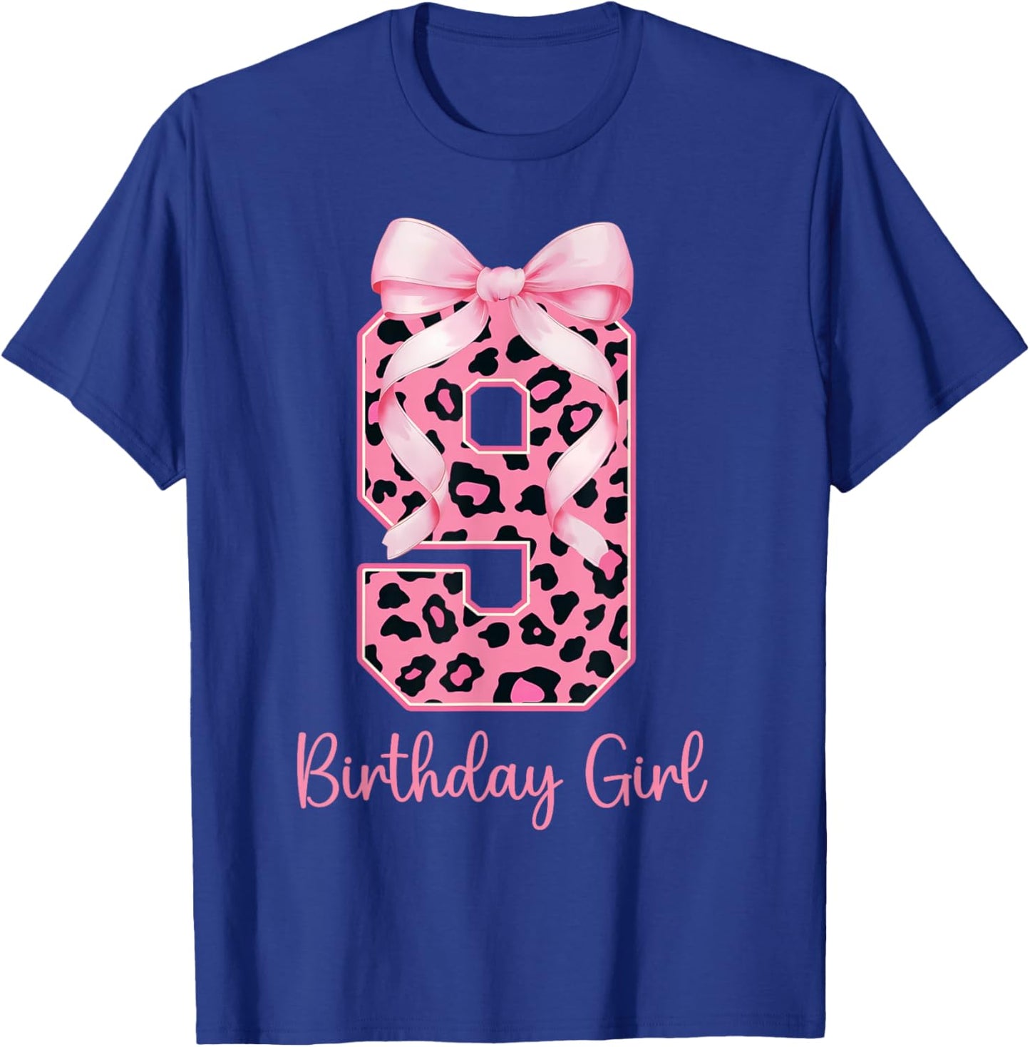 9 Year Old T-Shirt - T-Shirt | Royal