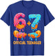 6+7 13 Year Old Official Teenager 13th Birthday Ice Cream T-Shirt - T-Shirt | Royal