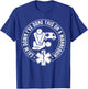 Calm Down I've Done This On A Mannequin Funny EMT Paramedic T-Shirt - T-Shirt | Royal
