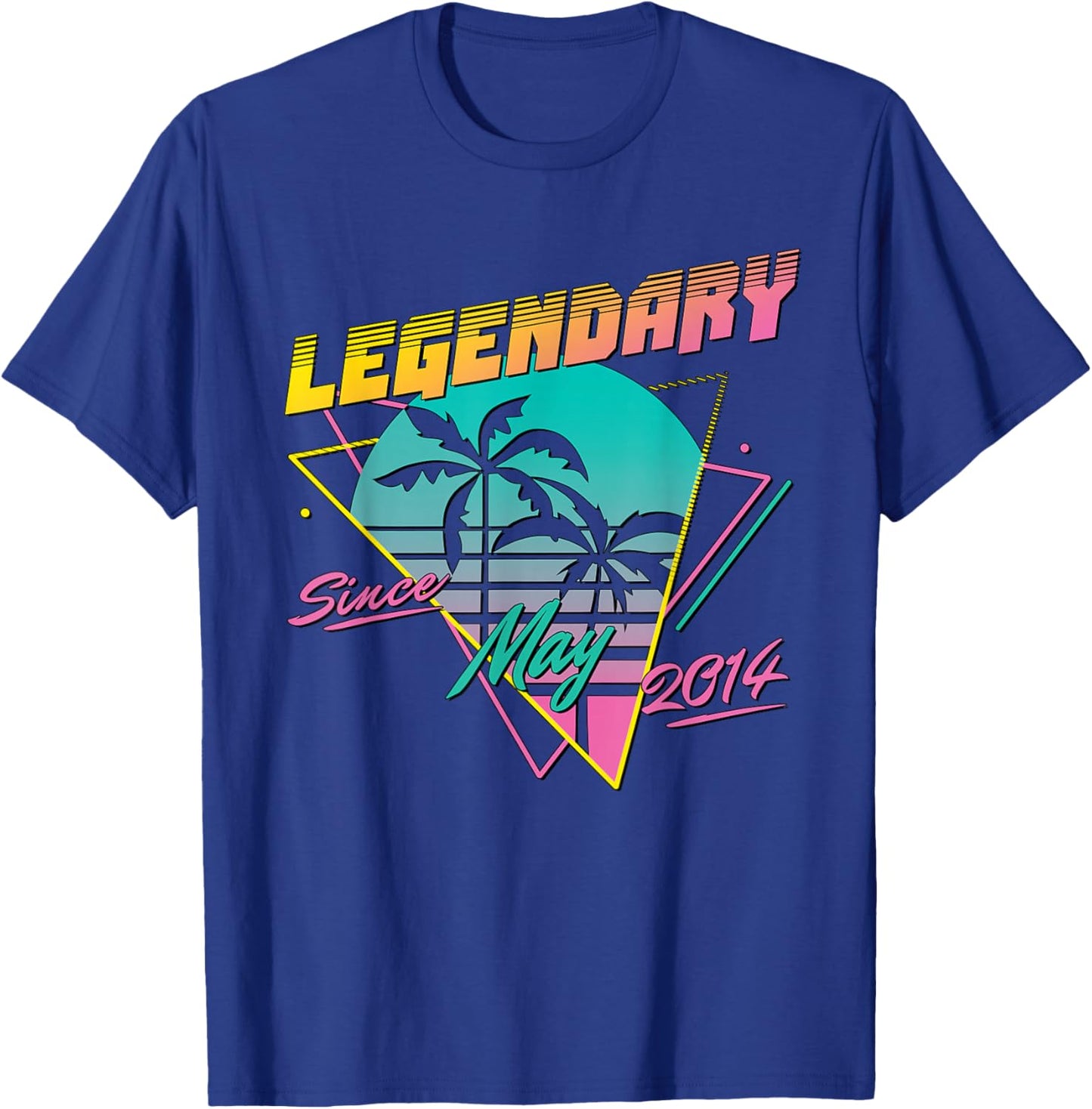 Legendary Since May 2014 T-Shirt - T-Shirt | Royal