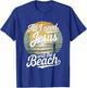 All I Need Jesus and The Beach Funny Christian Sun Vacation T-Shirt - T-Shirt | Royal