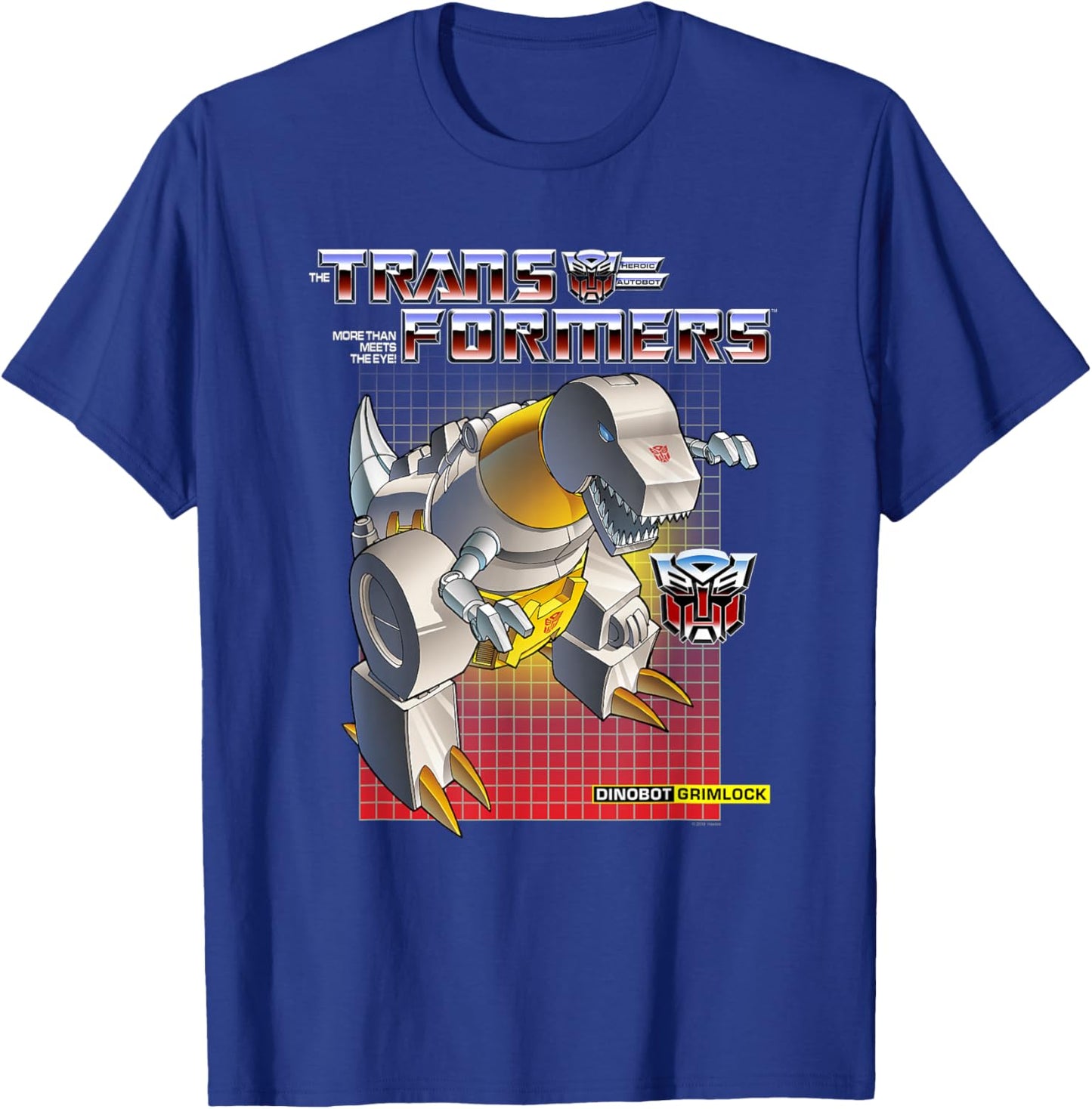 Transformers Grimlock T-Shirt - T-Shirt | Royal