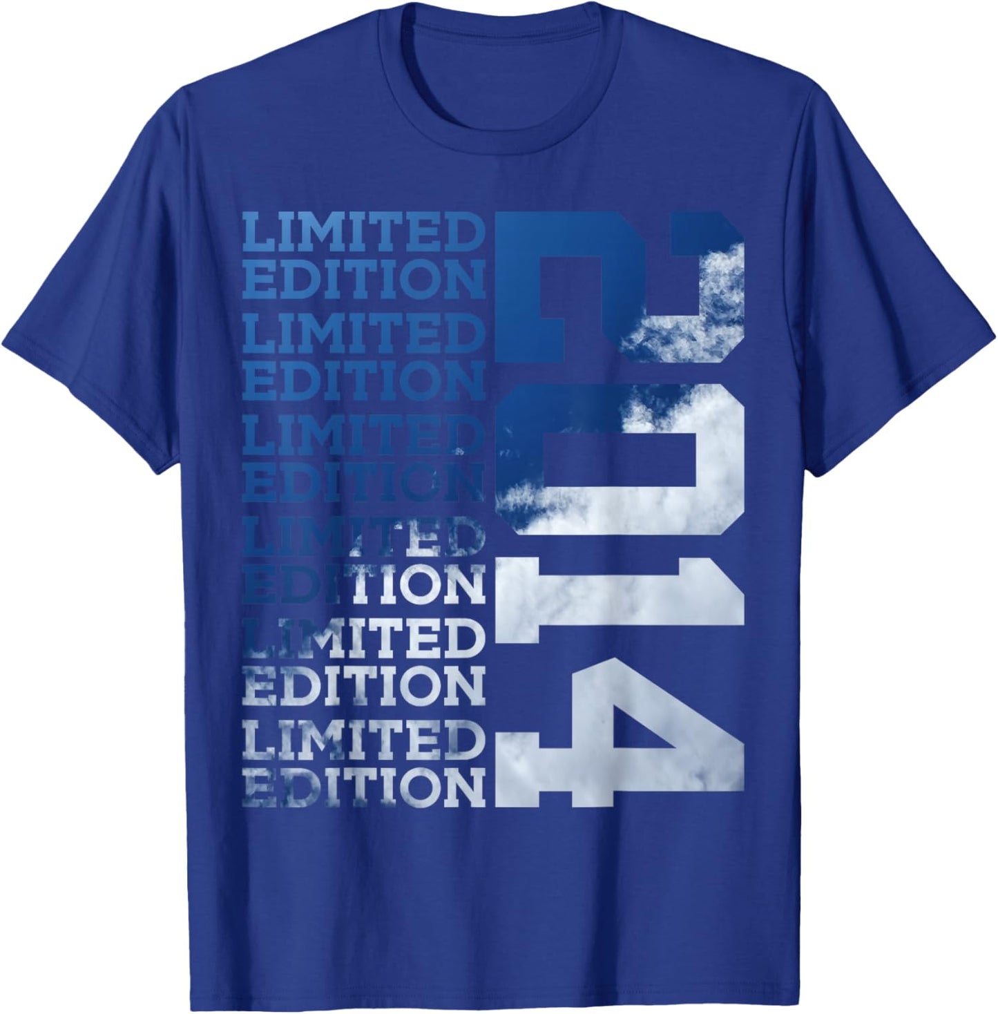 12 Years Limited Edition 2014 12TH Birthday T-Shirt - T-Shirt | Royal