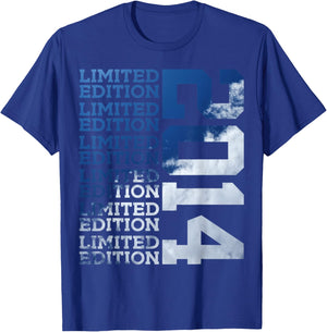 12 Years Limited Edition 2014 12TH Birthday T-Shirt - T-Shirt | Royal