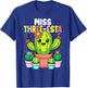 3rd Birthday Cactus Miss Three Esta 3 Year Old Bday Girls T-Shirt - T-Shirt | Royal
