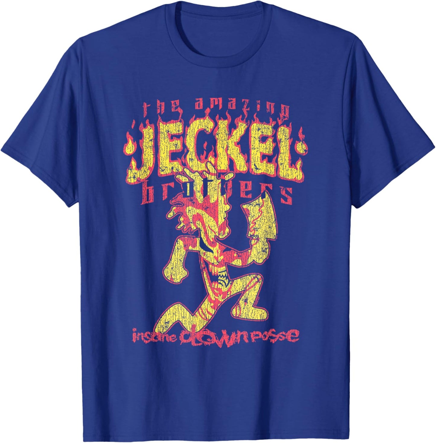 ICP The Amazing Jeckel Brothers Hatchet Logo Hip Hop T-Shirt - T-Shirt | Royal