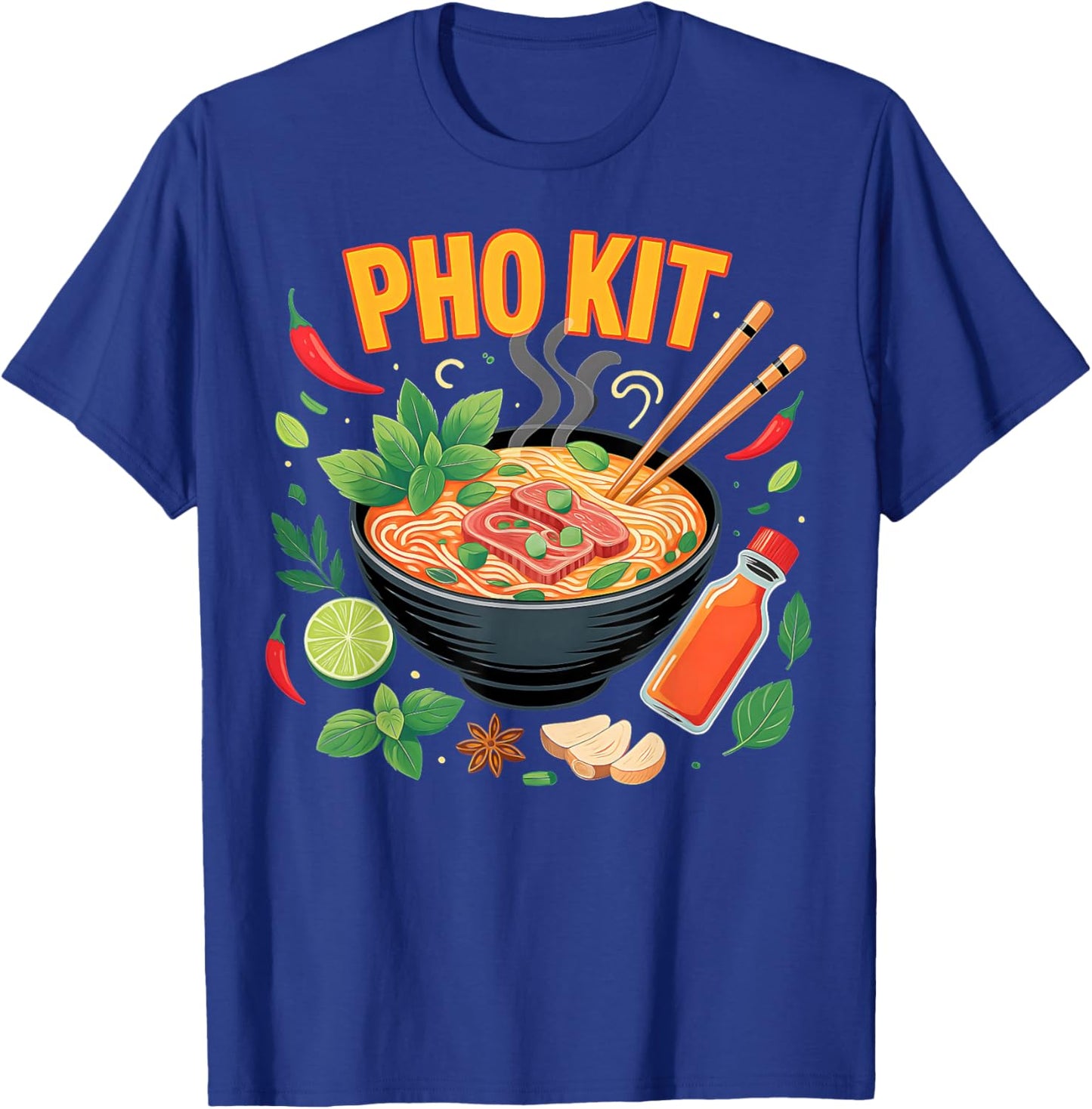 Official Pho Kit T-Shirt - T-Shirt | Royal