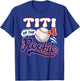 Titi Rookie of Year 1st Birthday Baseball Theme Matching T-Shirt - T-Shirt | Royal